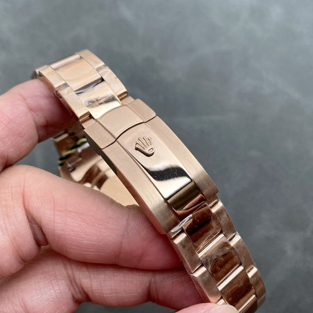 SKY-DWELLER 42 ROSE GOLD BROWN DIAL