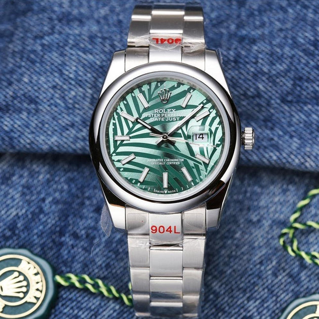 DATEJUST 41 STAINLESS STEEL CUSTOM GREEN DIAL