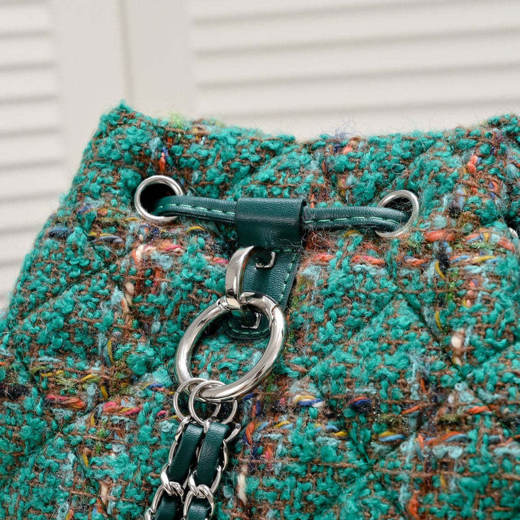 TWEED BACKPACK 8038 GREEN