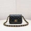 COWHIDE WIDE SHOULDER SINGLE SHOULDER BAG 9112