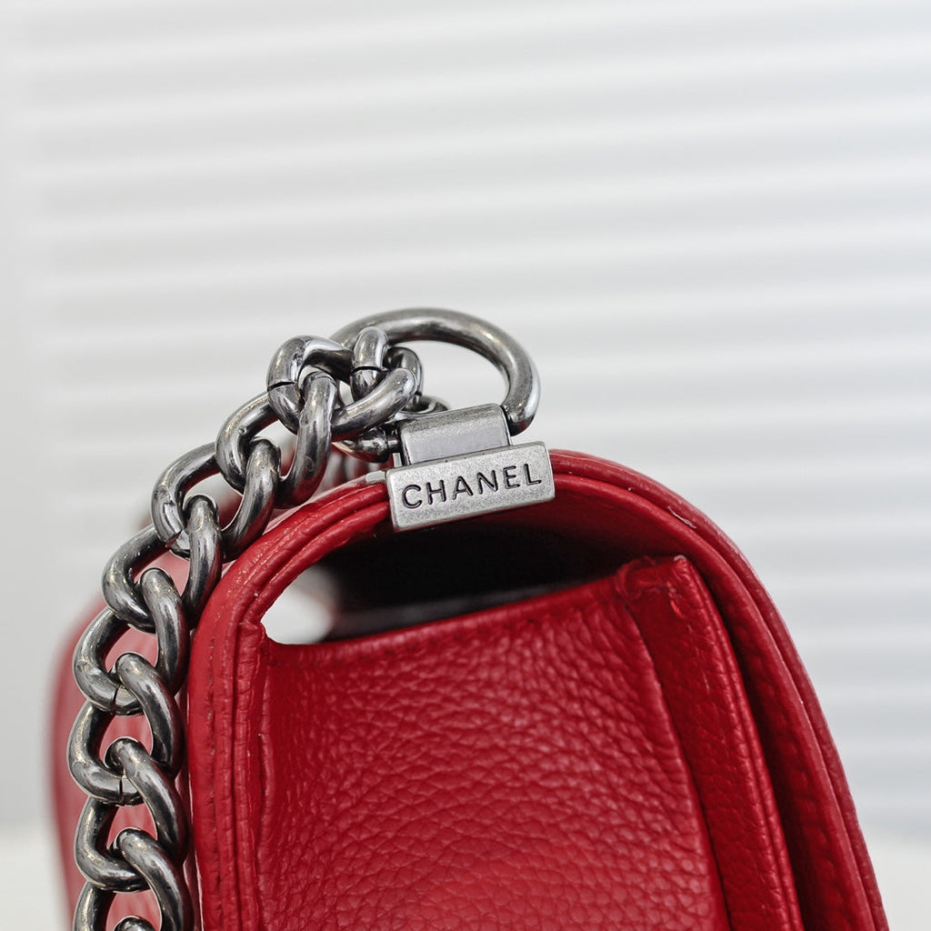 CAVIAR BOY BAG MEDIUM 67086 RED