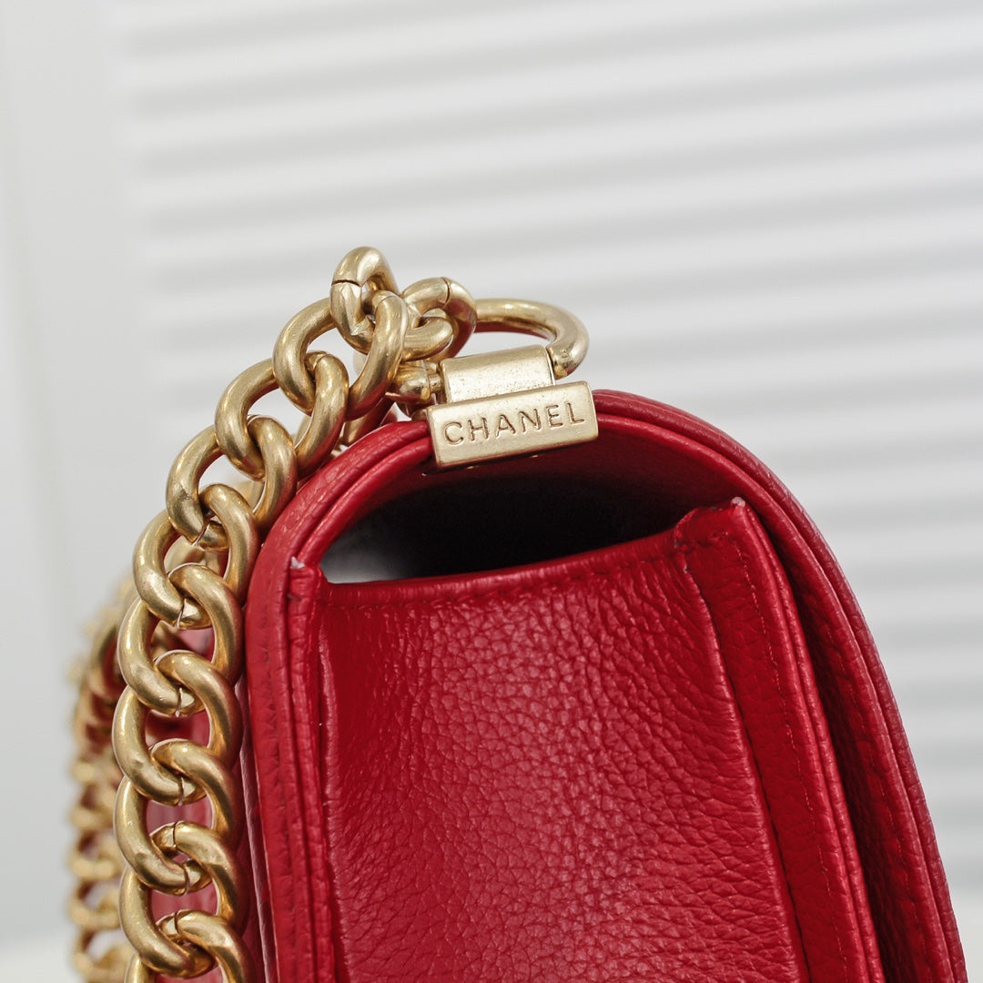 CAVIAR BOY BAG MEDIUM 67086 RED