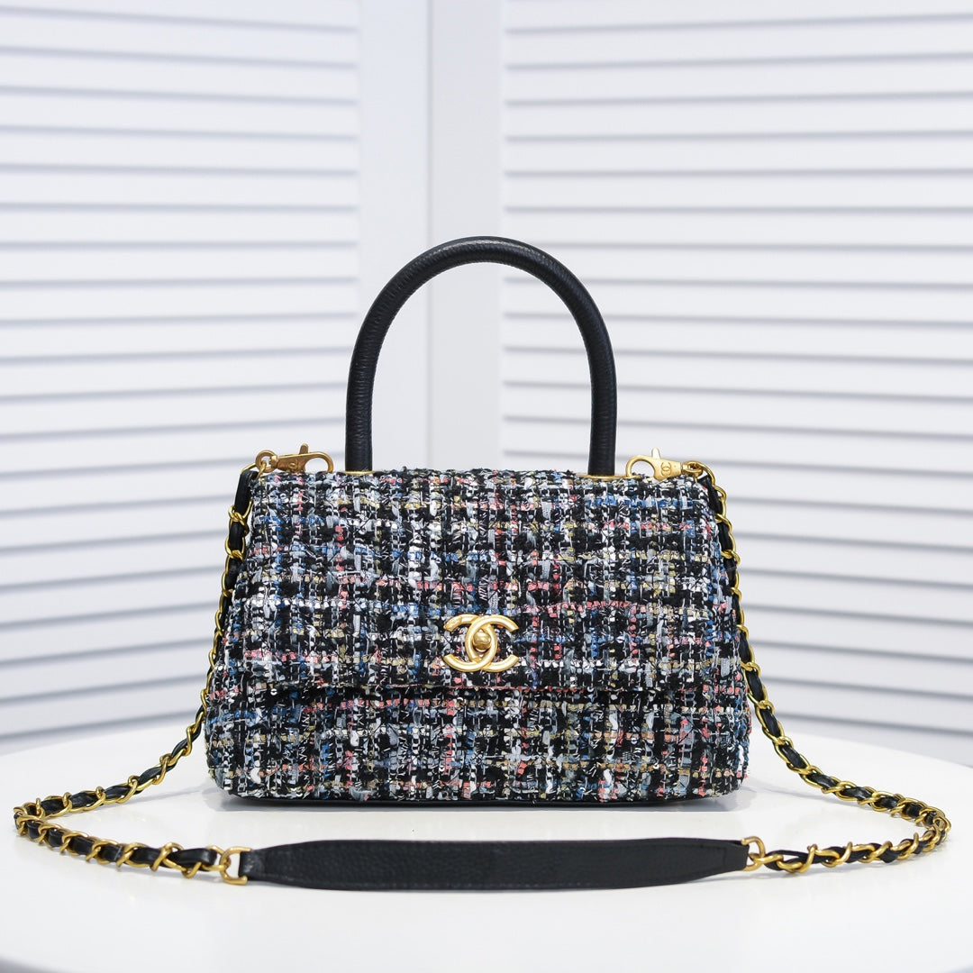 TWEED FABRIC 26CM 92991 COLORFUL