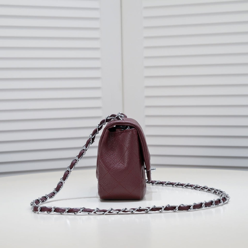 MINI CAVIAR 17CM 1115 PLUM RED