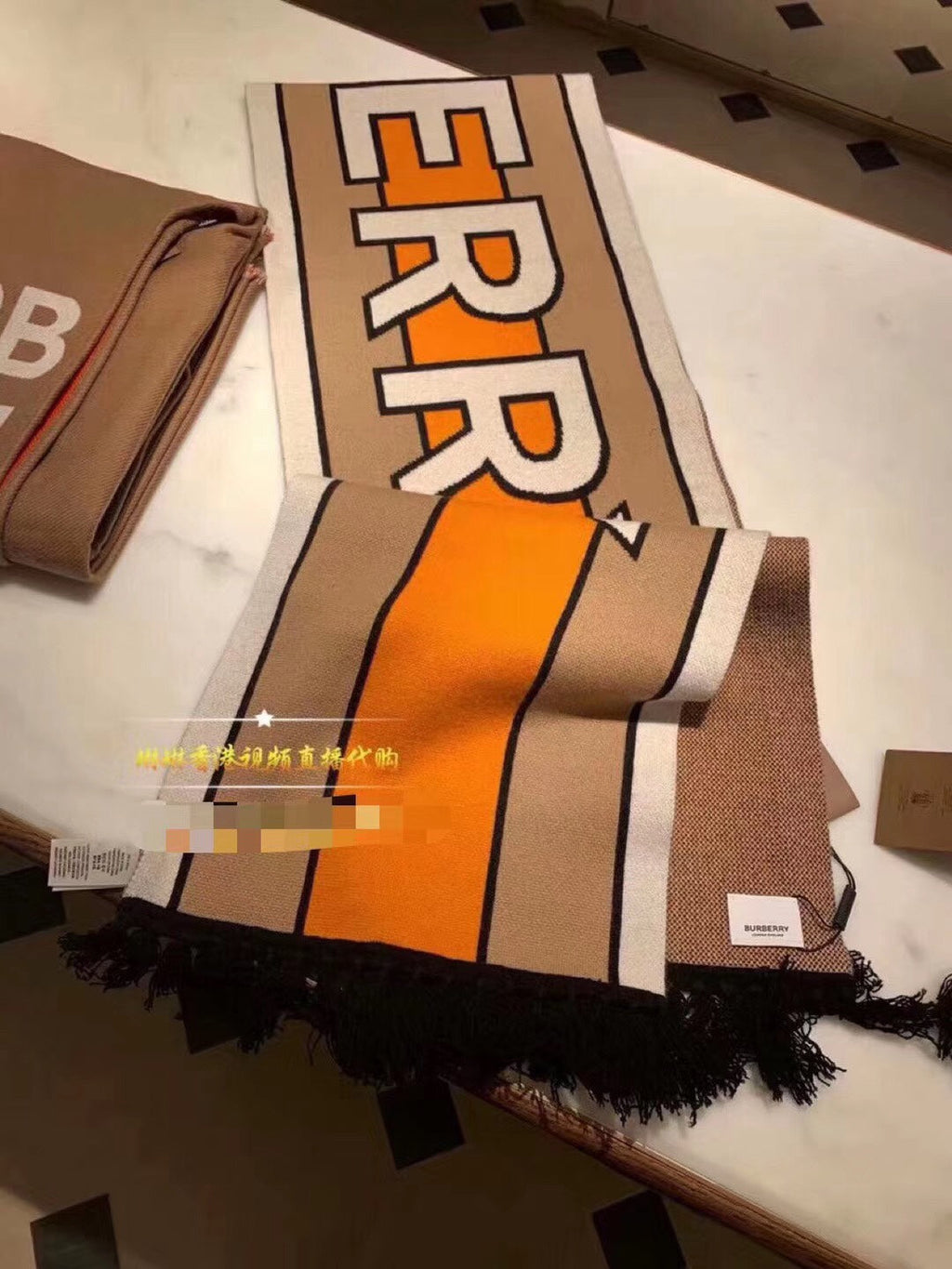 BBR SCARF 175 CM IN CASHMERE 484336