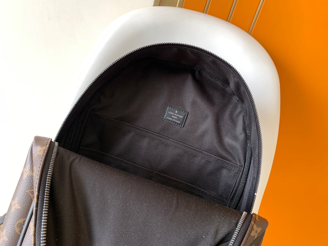 BACKPACK 40 IN BROWN MONOGRAM LAMBSKIN