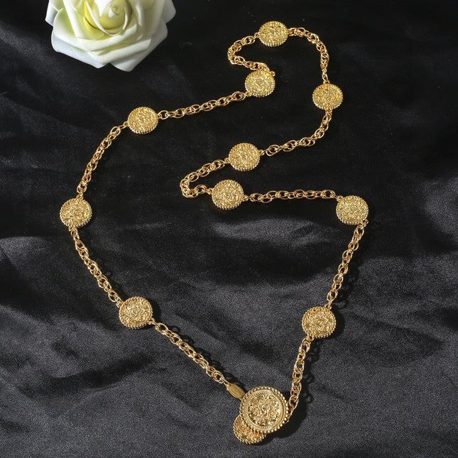 CHANEL 25S GOLD CHAIN BELT 610545