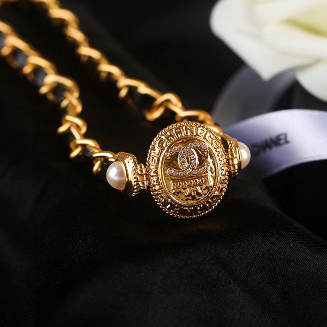 CHANEL 25S GOLD CHAIN BELT 610439