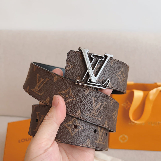 LV 25S BELT 40 MM IN BROWN CALFSKIN 593207