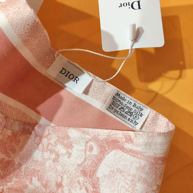 DIOR 26S SCARF 105CM IN SILK 311648
