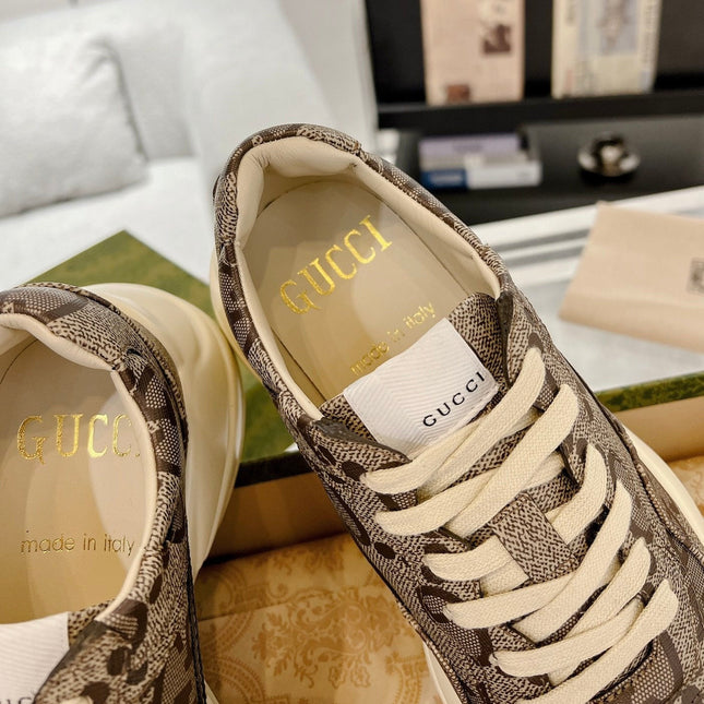 GG 100 RHYTON SNEAKER Brown