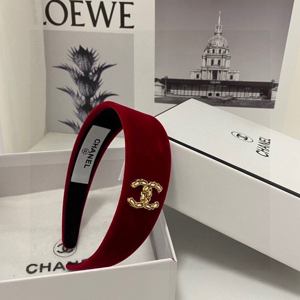 RUBY RED VELVET HAIRBAND 832222