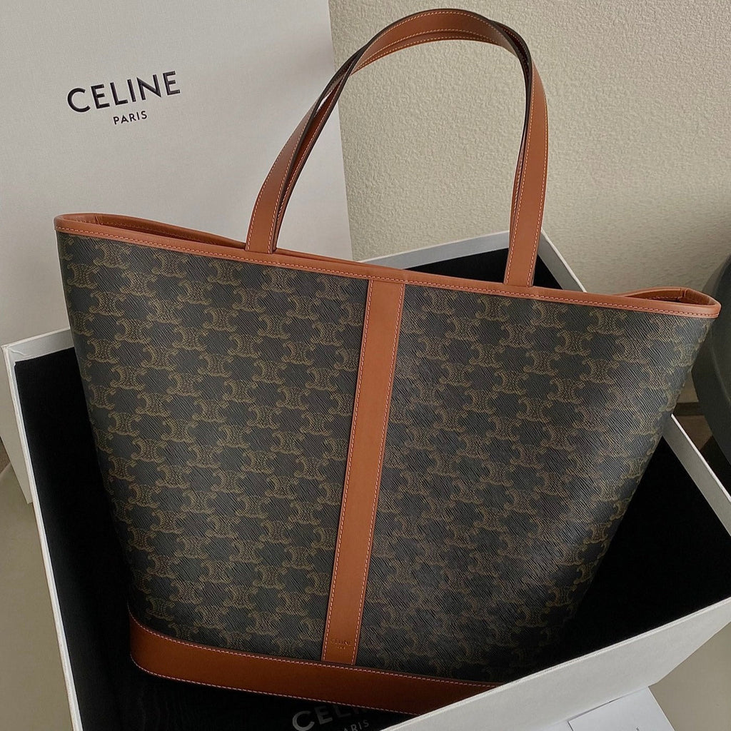 TRIOMPHE 26 TAN  CALFSKIN