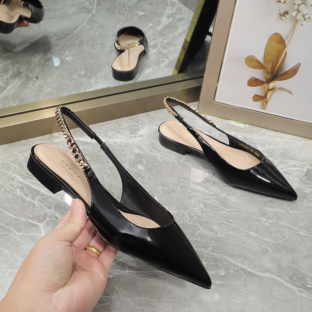 GG  Signoria Ballet Flat Black