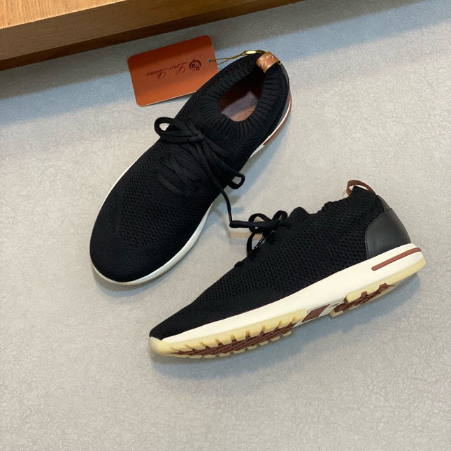 LP 360 FLEXY WALK SNEAKER BLACK WOOL