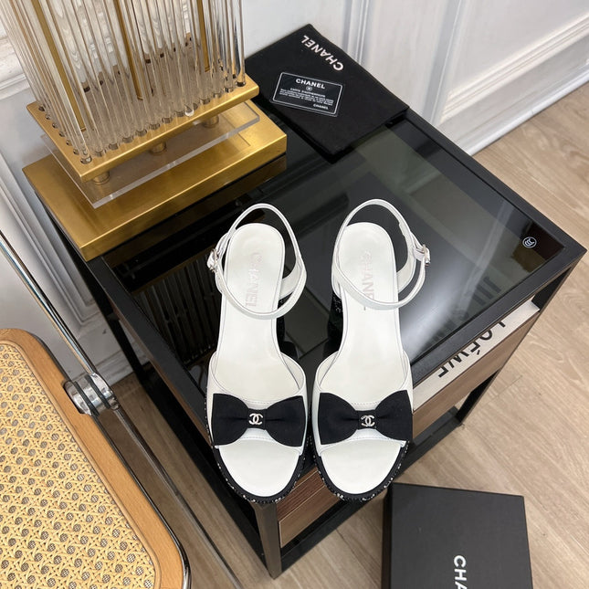 high slingbacks white lambskin