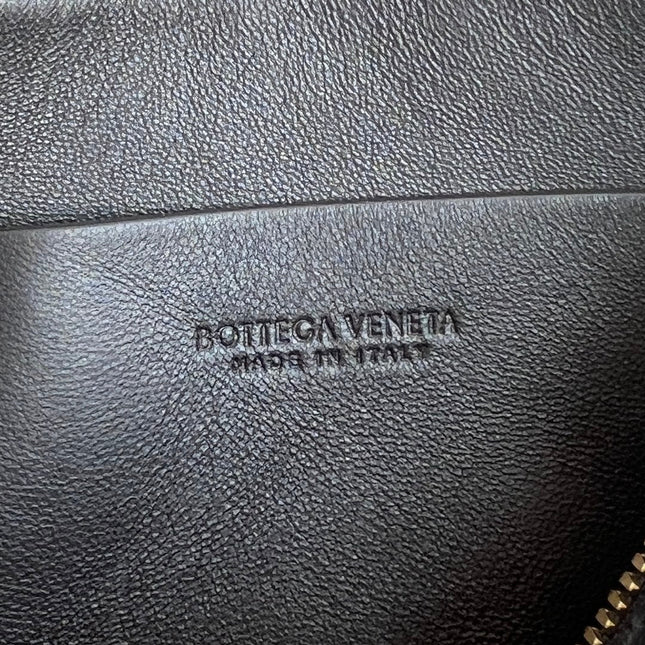 CONCERT POUCH 18 IN BLACK LAMBSKIN