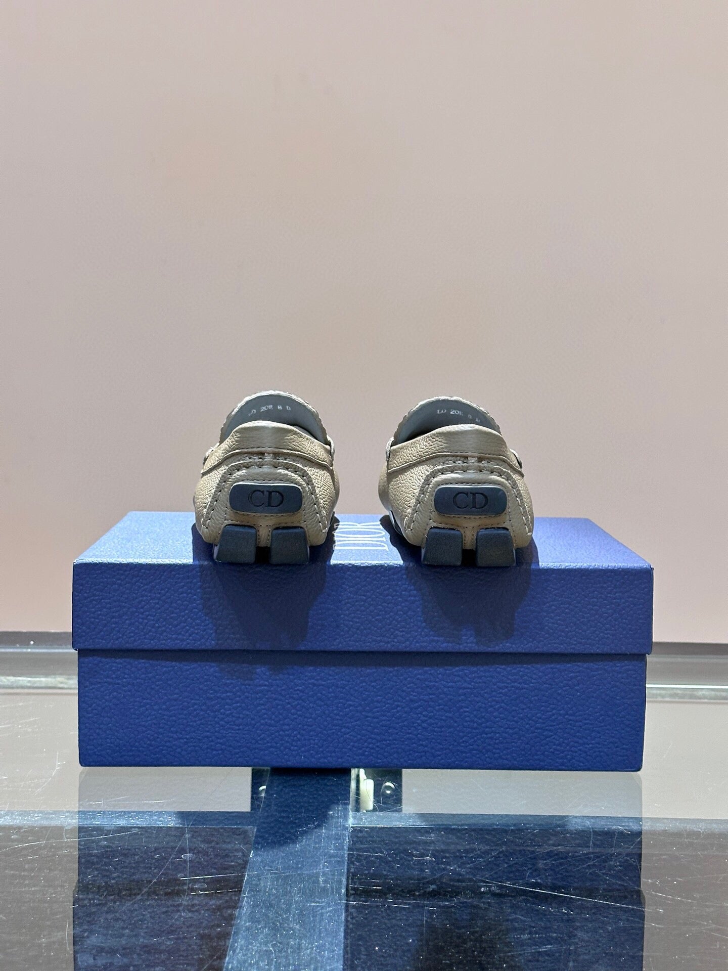 CD ODÉON LOAFER SAGE GREEN CALFSKIN