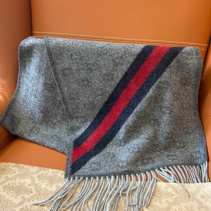 GUCCI 25S SCARF 190 IN WOOL 636373