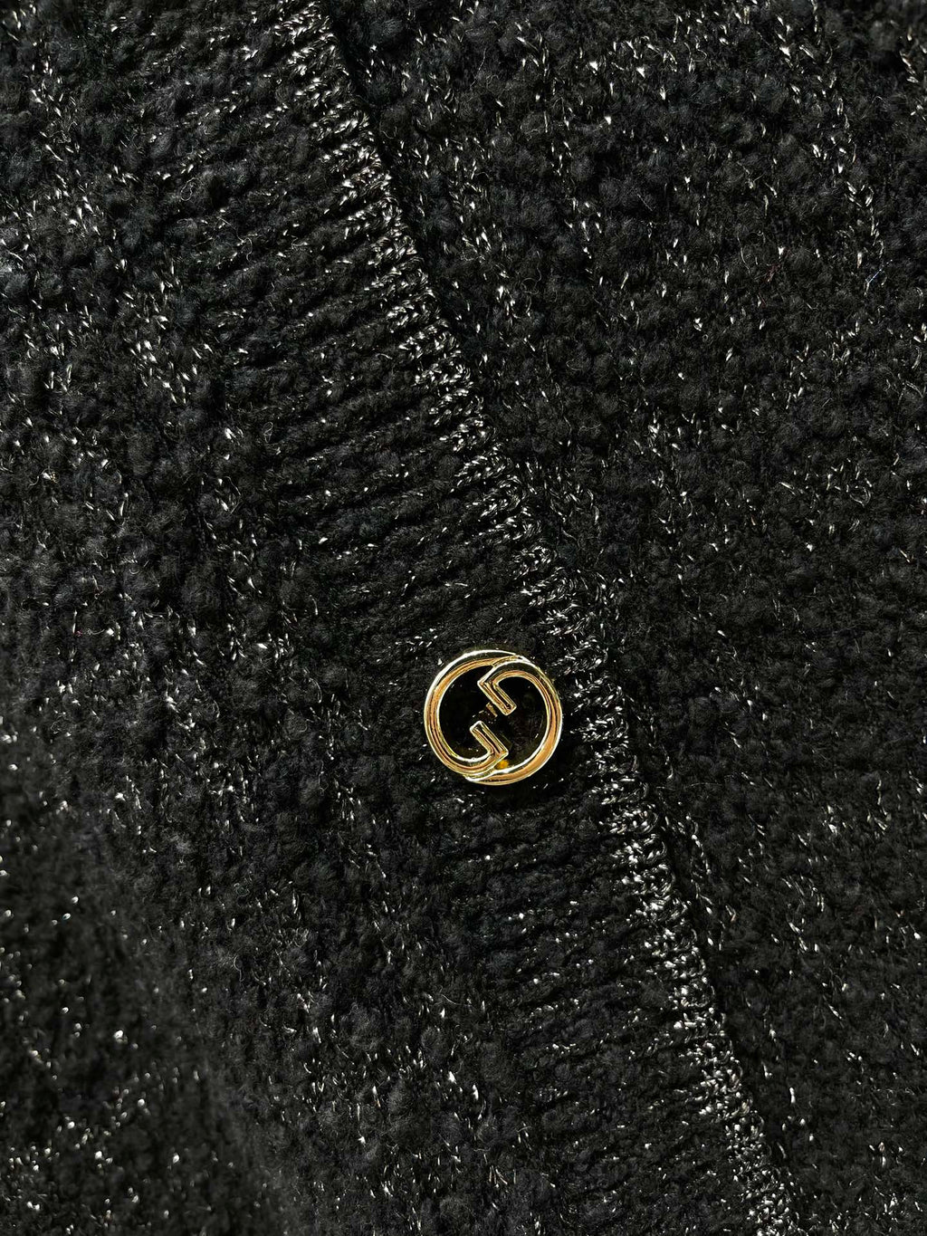 Gucci 2025 Cardigan Dark Blue Wool