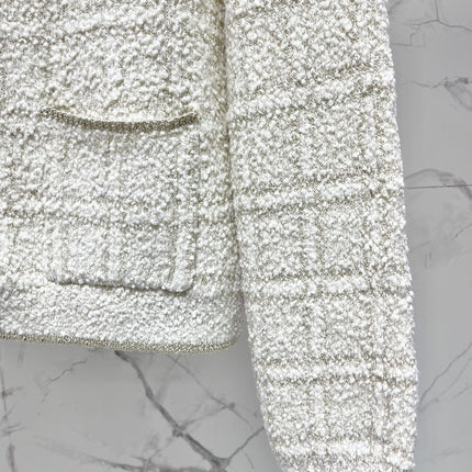 Gucci 2025 Cardigan Cream White Wool