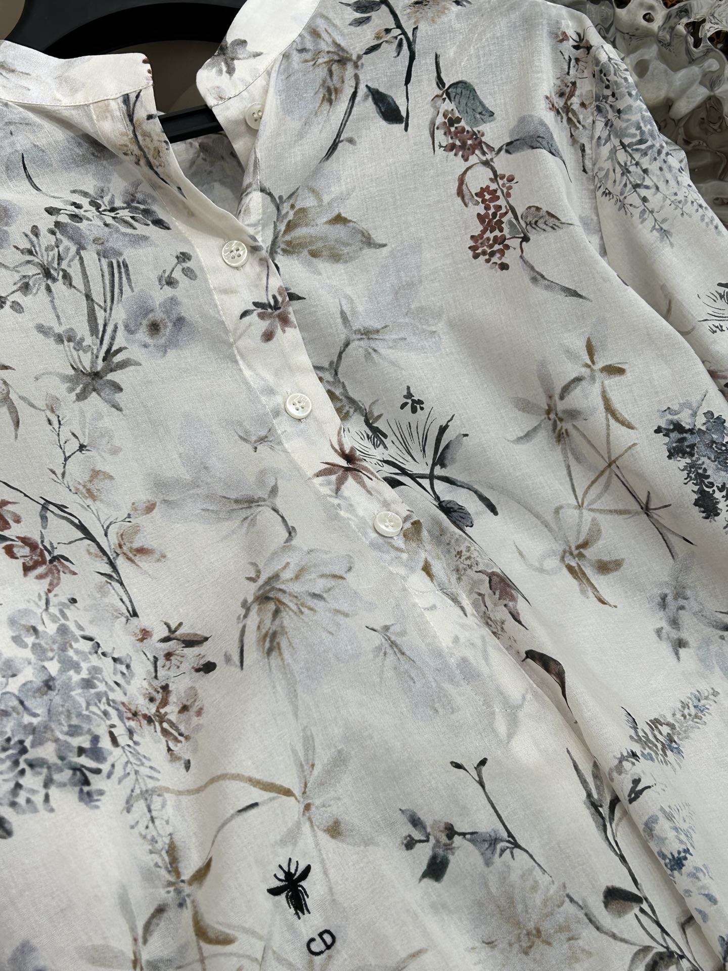 MILLEFIORI PRINT SHIRT 25S IN COTTON 266174