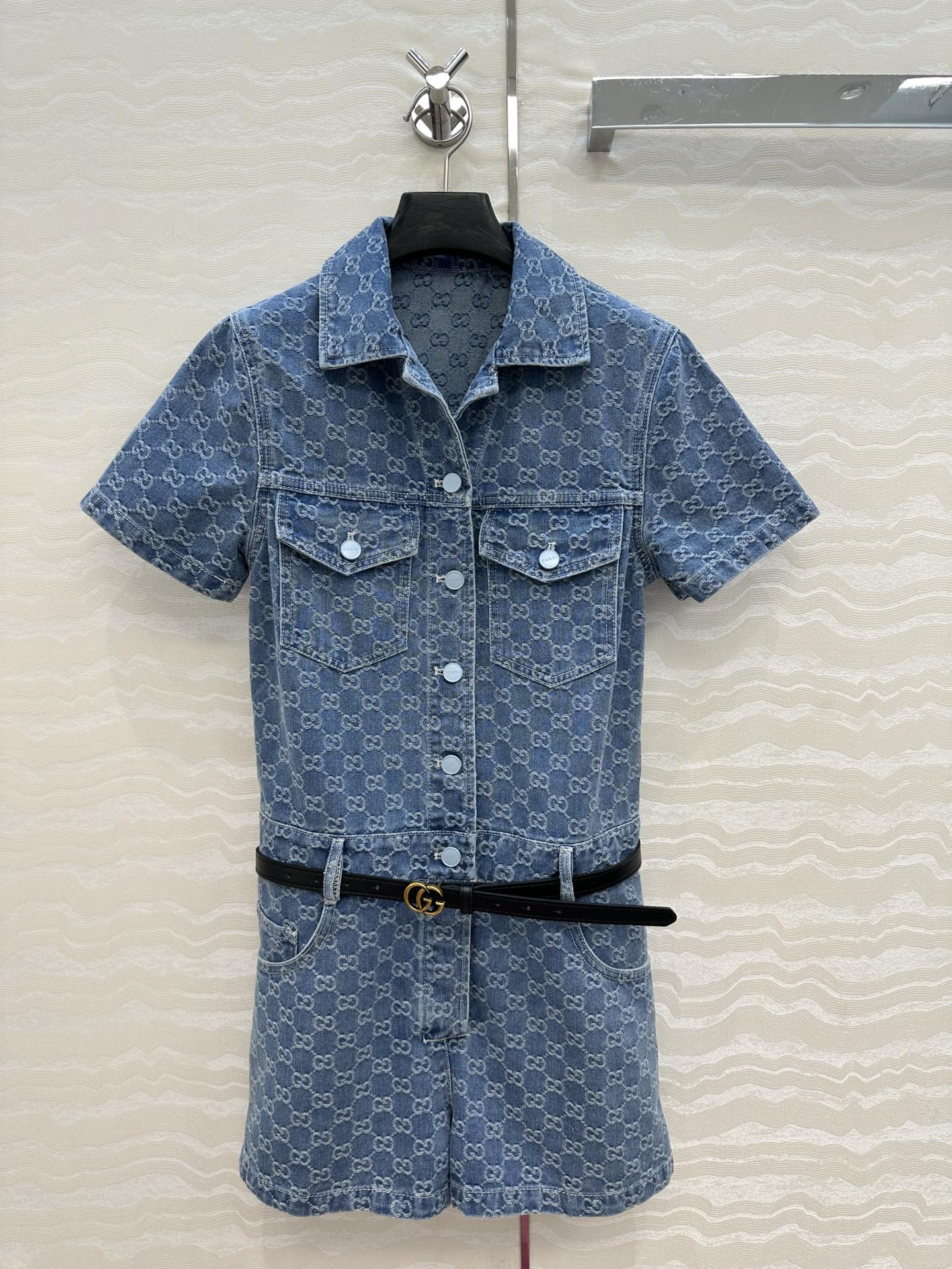 GUCCI DENIM JUMPSUIT STYLE 93