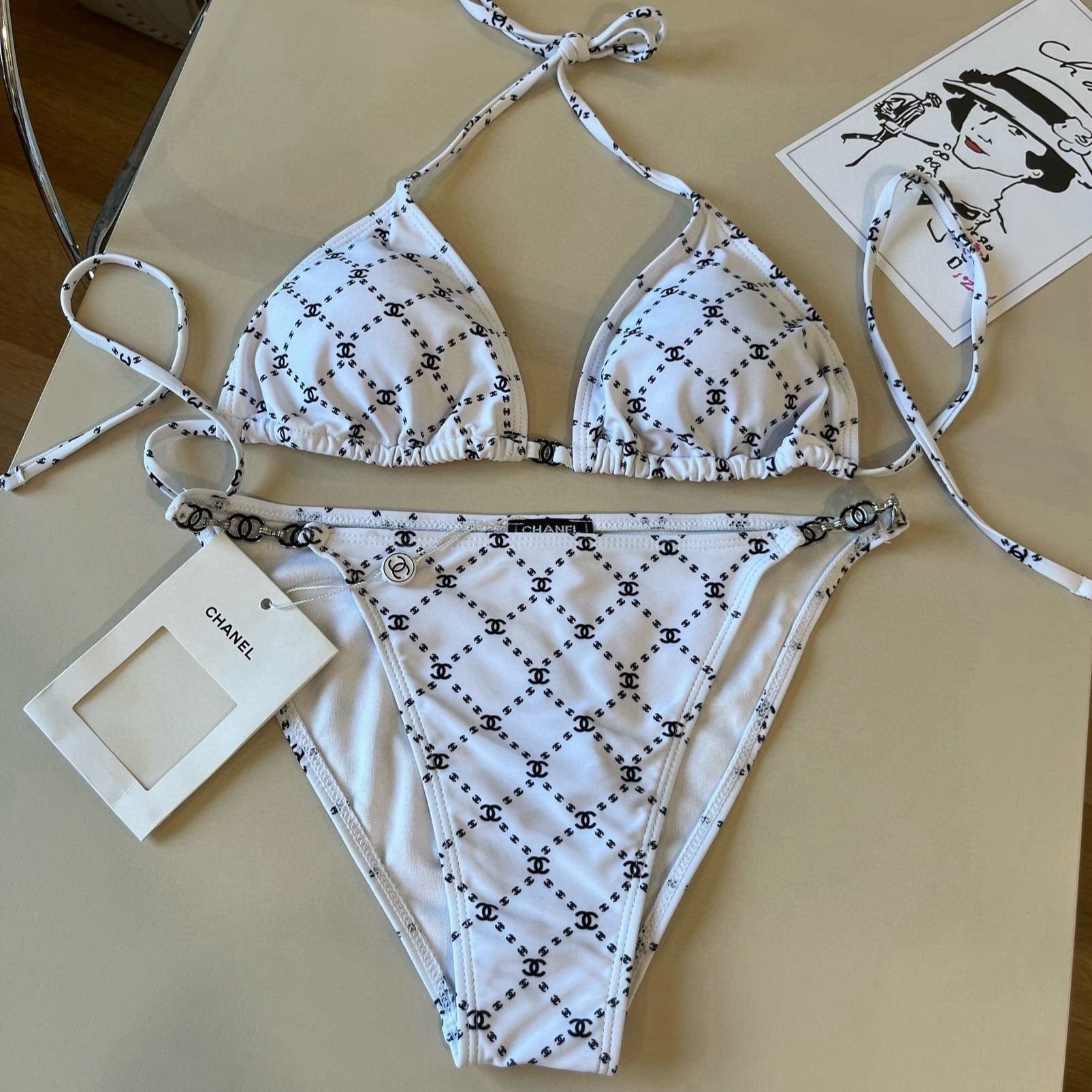 CHANEL BIKINI 25S TWO PIECE 745891