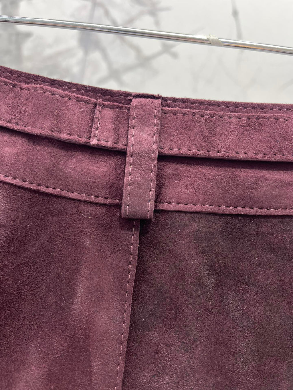 HERMES 25S SHEEPSKIN SHORTS 176