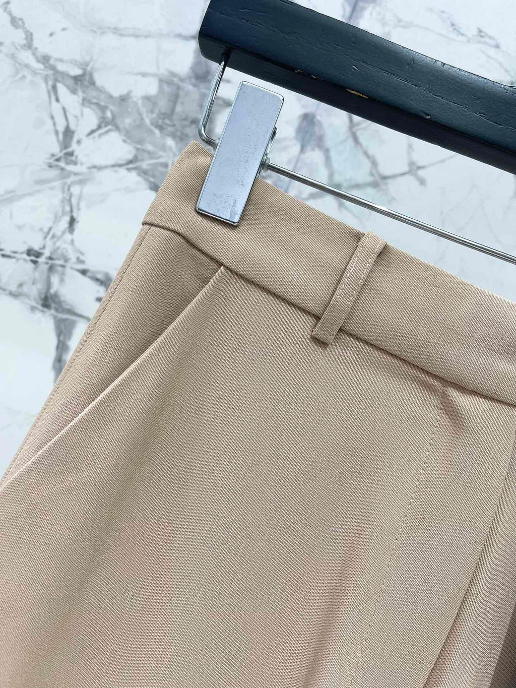 YSL 25S HIGH-WAISTED WIDE-LEG PANTS STYLE 176