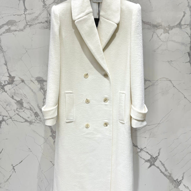 YSL 25S LONG CASHMERE COAT STYLE 31