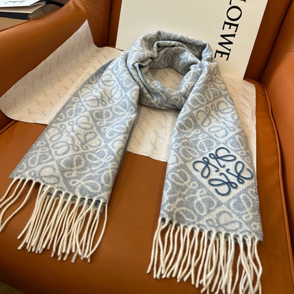 LOEWE 25S SCARF 180 IN WOOL CASHMERE 852841