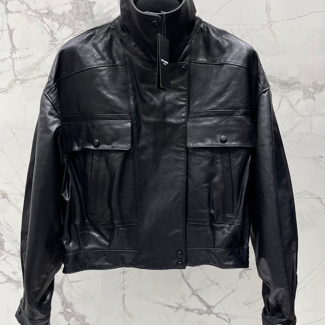 YSL 25S LEATHER JACKET STYLE 169