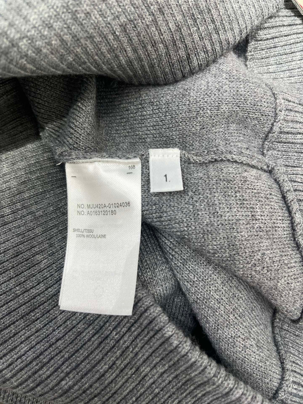 THOM 26S ZIP-NECK KNIT SWEATER STYLE 68