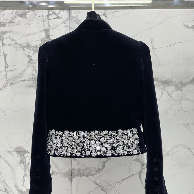 CHANEL 26S VELVET JACKET 727