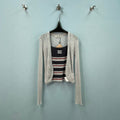 MIUMIU 26S KNIT CAMISOLE WITH CARDIGAN SET 1164