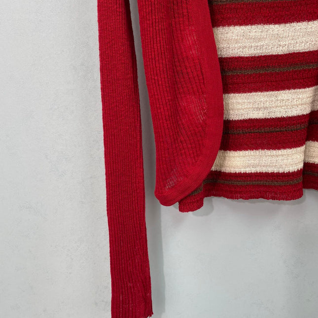 MIUMIU 26S KNIT CAMISOLE WITH CARDIGAN SET 1162