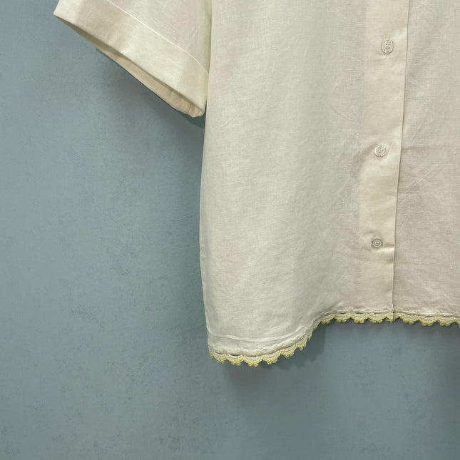 MIUMIU 26S SHORT SLEEVE SHIRT 1165