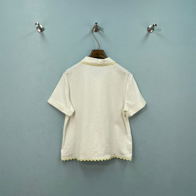 MIUMIU 26S SHORT SLEEVE SHIRT 1165