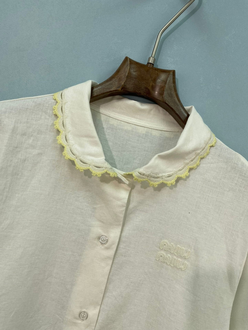 MIUMIU 26S SHORT SLEEVE SHIRT 1165