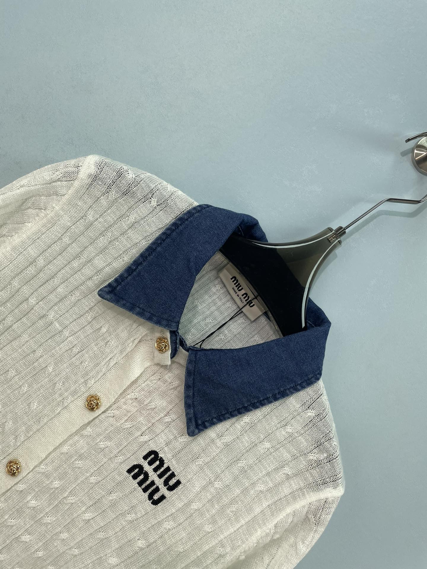 MIUMIU 26S KNIT POLO 1161