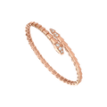 SERPENTI BRACELET DIAMONDS PINK GOLD
