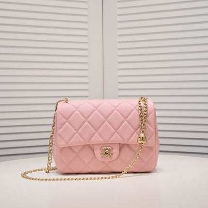 SMALL FLAP BAG CAVIAR 24CM 3892 PINK