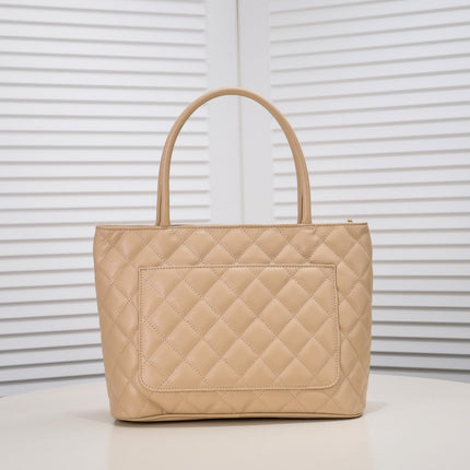 MEDALLION TOTE CAVIAR 3326 BEIGE