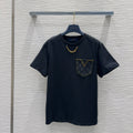LV T-SHIRT BLACK 290187