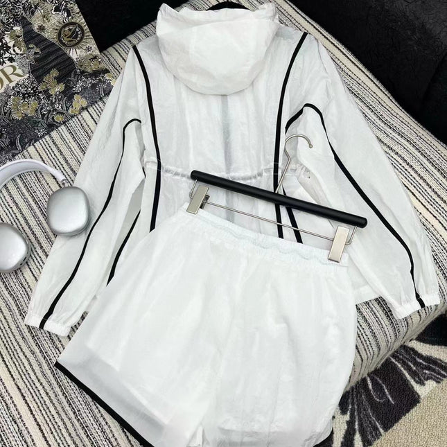 CC Set Jacket With Shorts Nilong
