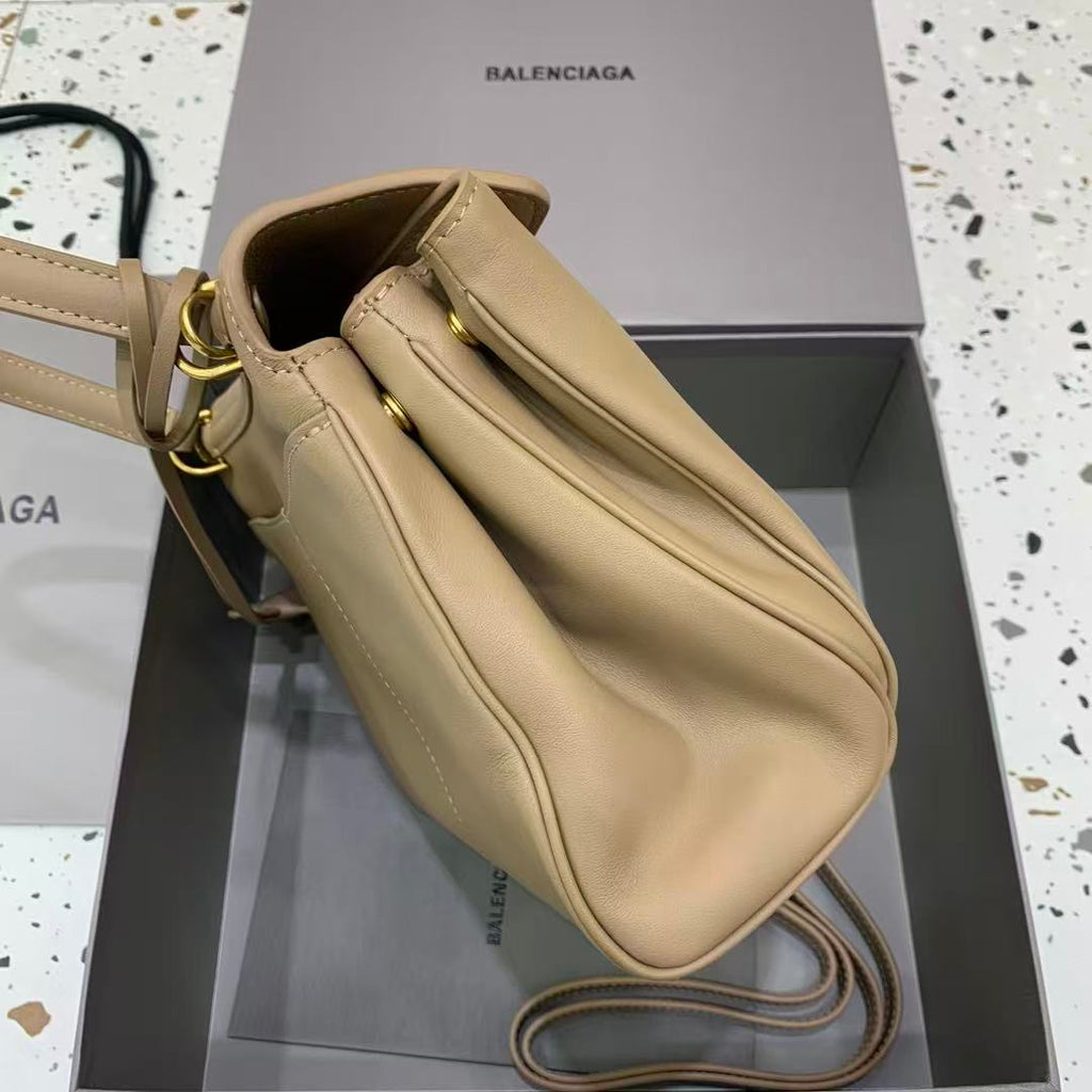 RODEO SMALL BAG 29 IN CAMEL BROWN CALFSKIN GOLD HARDWARE TP3