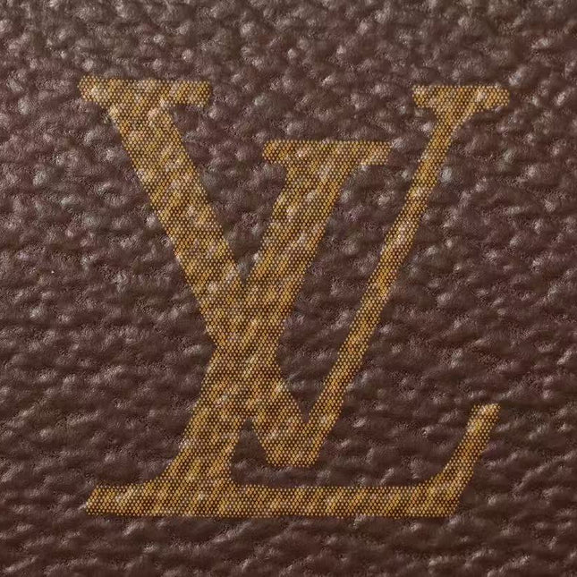 LV POCHETTE ACCESSOIRES BAG 23 IN BROWN MONOGRAM CANVAS