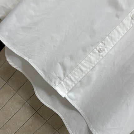 DIOR 26S CD HERITAGE SHIRT IN WHITE 7626