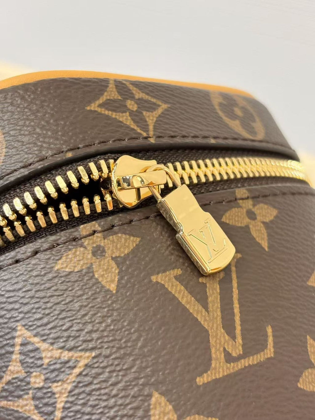 LV MINI VANITY 20 IN BROWN MONOGRAM COATED CANVAS